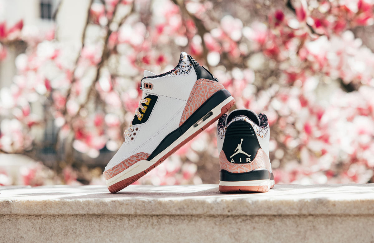 The Air Jordan 3 Retro Vintage Floral Is Just for Kids DTLR