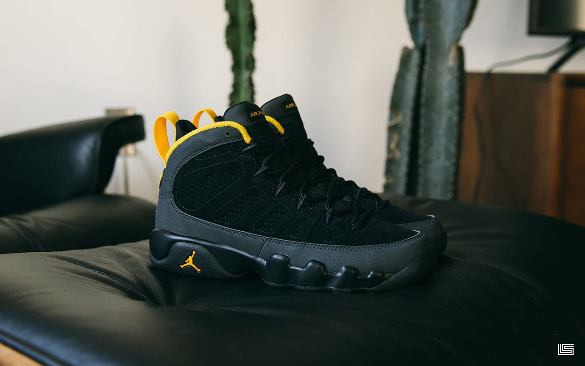 Jordan retro 9 university good gold