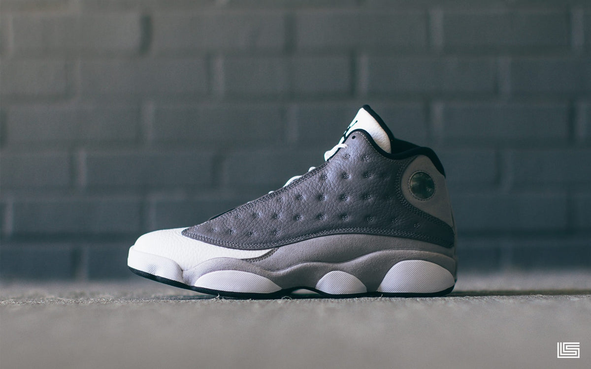 Jordan 13 atmosphere grey outfit hotsell