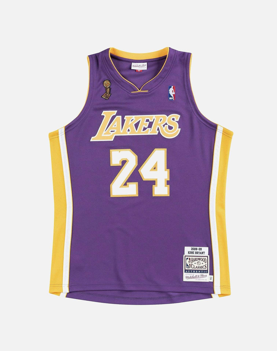 Lakers BRYANT #24 White Kids NBA Jersey
