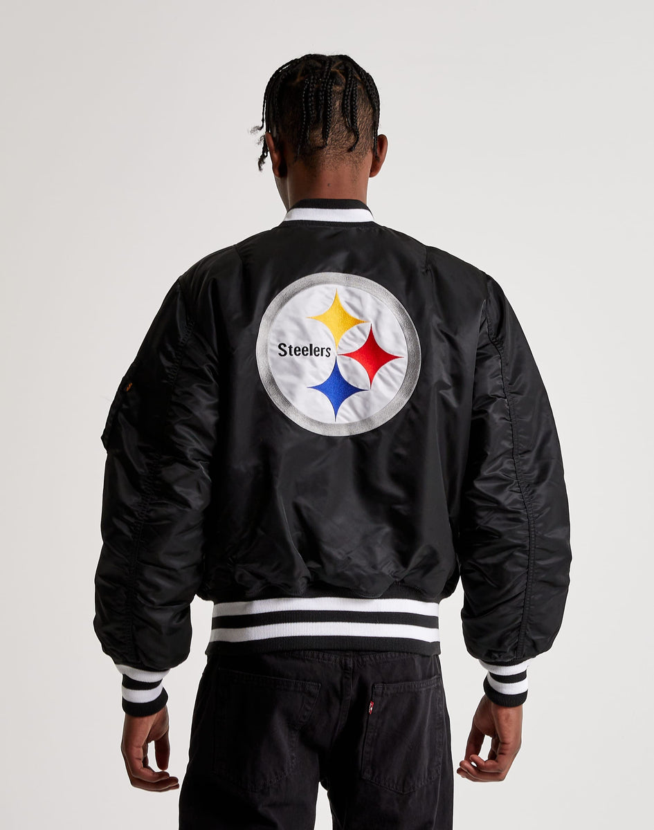 Alpha Industries MA-1 Reversible Pittsburgh Steelers Bomber