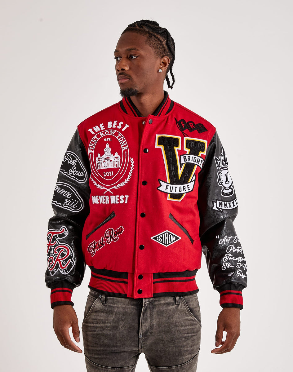 ALL FIELD THE BEST NEVER REST VARSITY JACKET