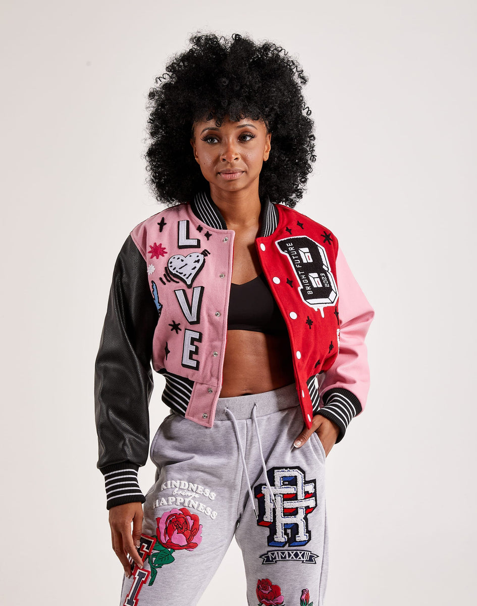 First Row Flower Power Varsity Jacket – DTLR