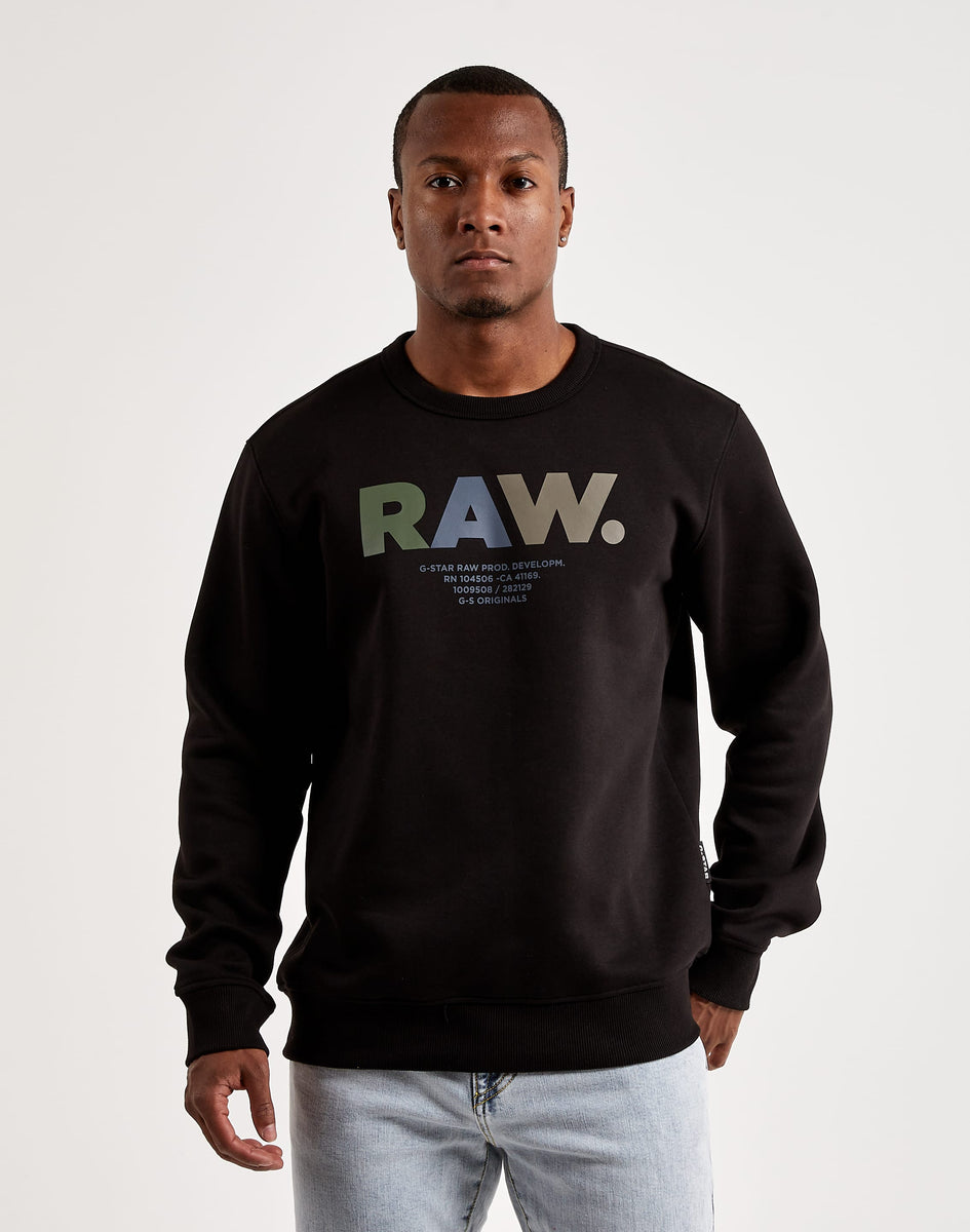 Raw DTLR Multicolored Sweatshirt – G-Star Crewneck