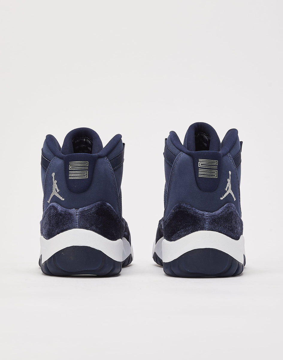 Nike Air Jordan 11 Retro Midnight Navy Velvet Shoes DO3857-441 Preschool  Sizes