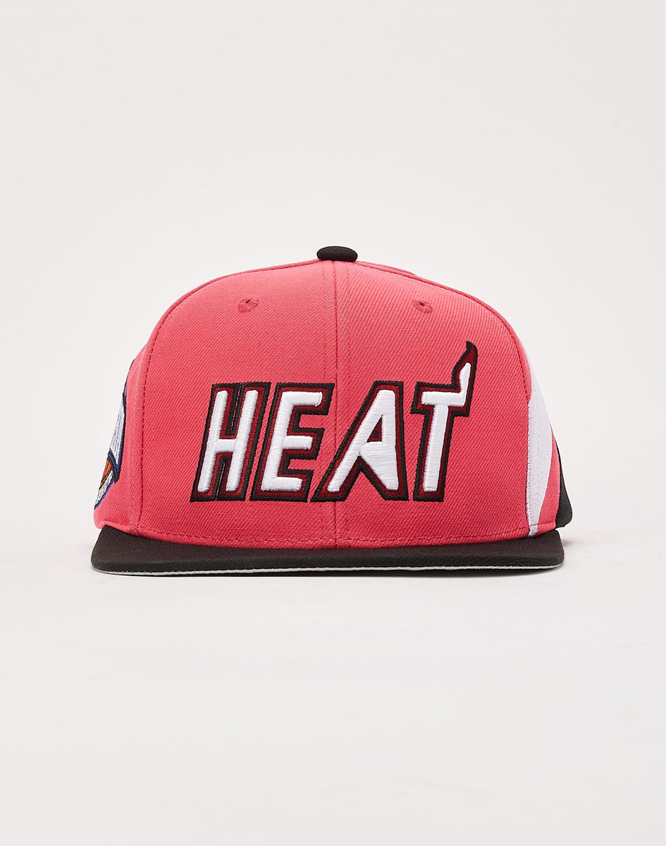 Mitchell & Ness Miami Heat 'Highway' Pro Crown Snapback Black
