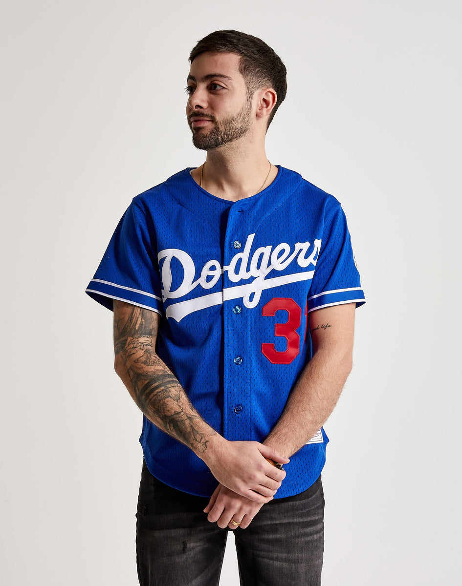 Men's Mitchell & Ness Mike Piazza Royal Los Angeles Dodgers