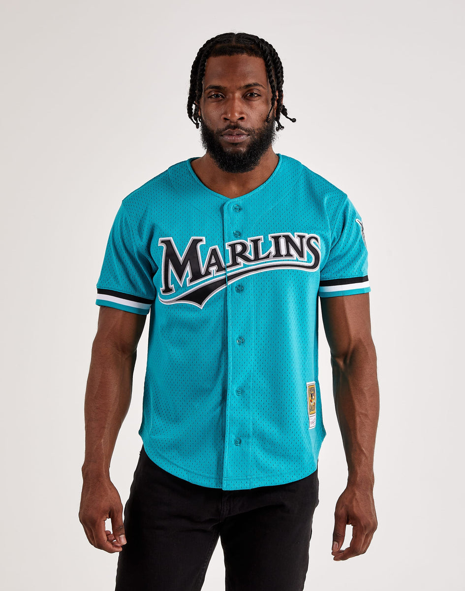 Florida Marlins Andre Dawson Mitchell & Ness Teal – Exclusive Fitted Inc.