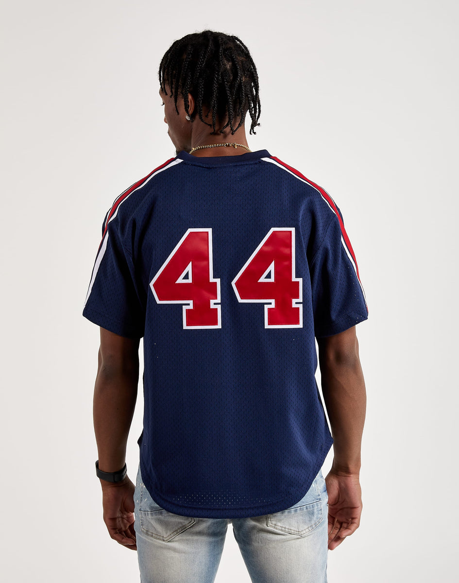 Mitchell & Ness MLB TEXAS RANGERS MESH V-NECK JERSEY – DTLR