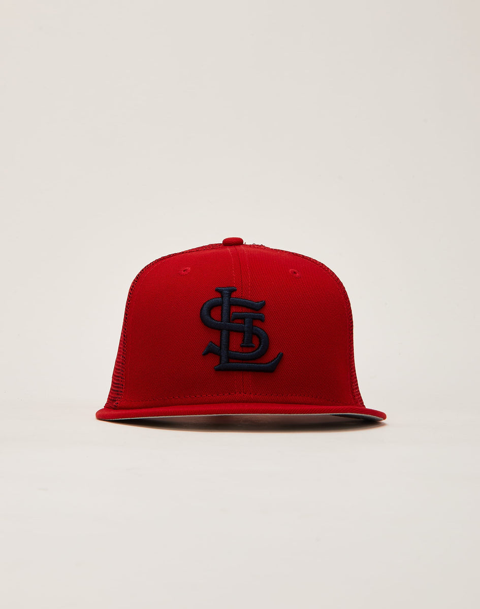Toddler St. Louis Cardinals New Era Red Fredbird Mascot Plate 9TWENTY  Adjustable Hat