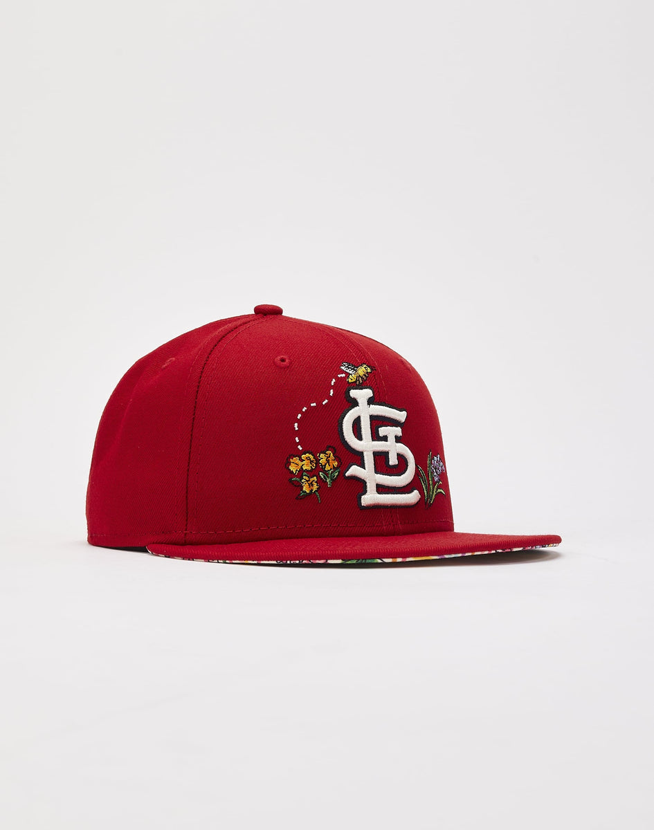 New Era 59FIFTY St. Louis Cardinals Watercolor Floral Fitted Hat Red