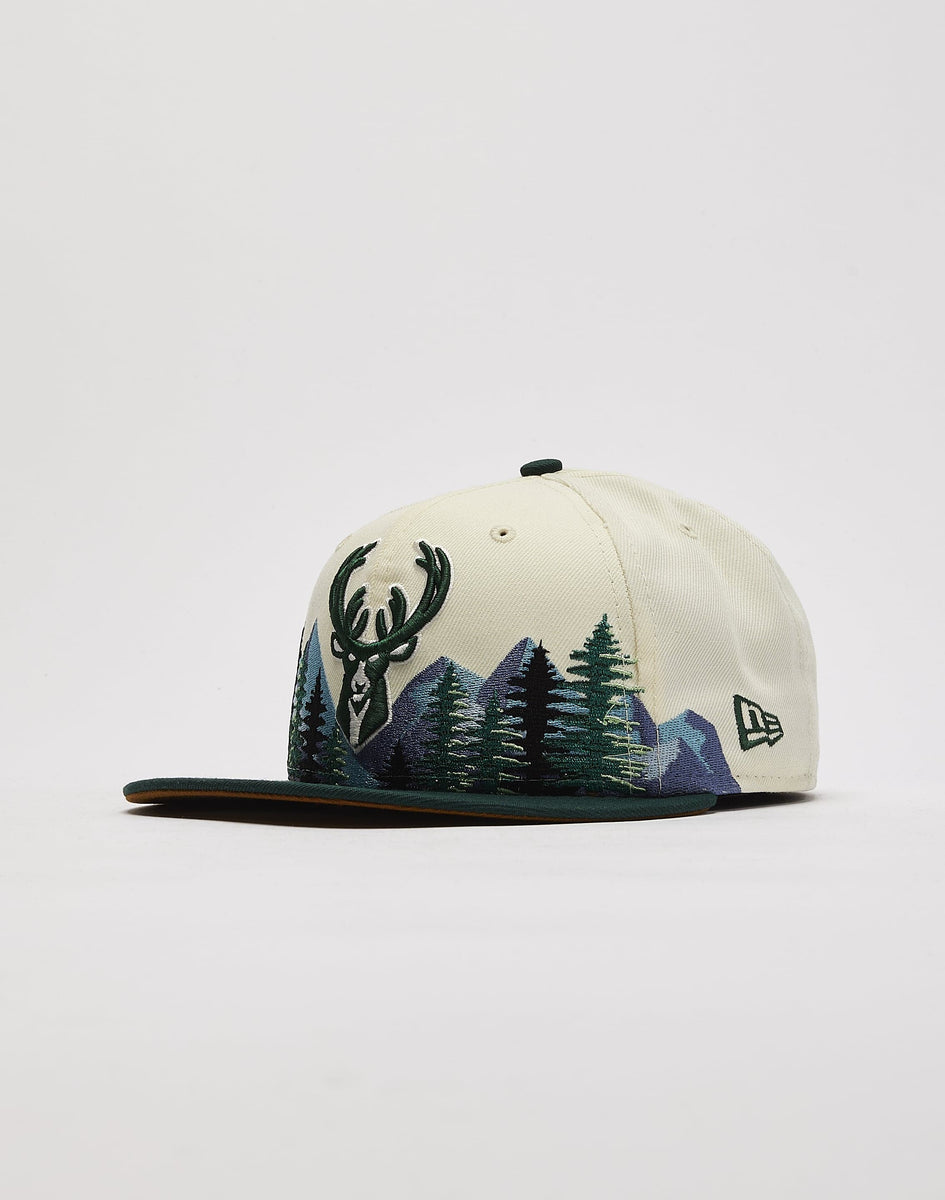 New Era Bucks Team Low Profile 59FIFTY Fitted Hat - Men's