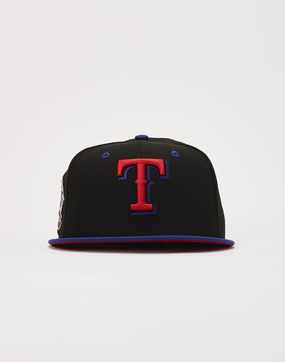 Pro Standard MLB TEXAS RANGERS DOUBLE FRONT LOGO SNAPBACK – DTLR