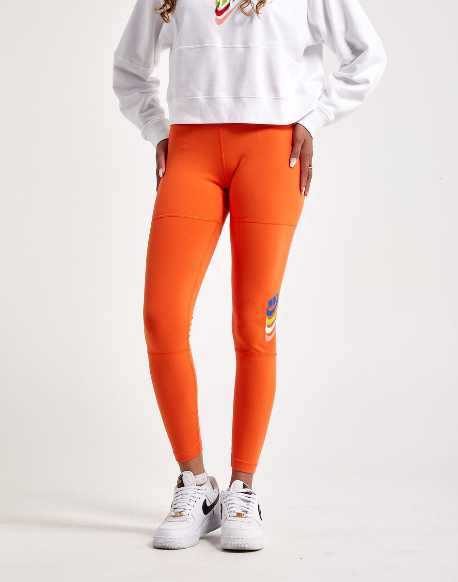 Buy Orange Leggings for Women by NIKE Online