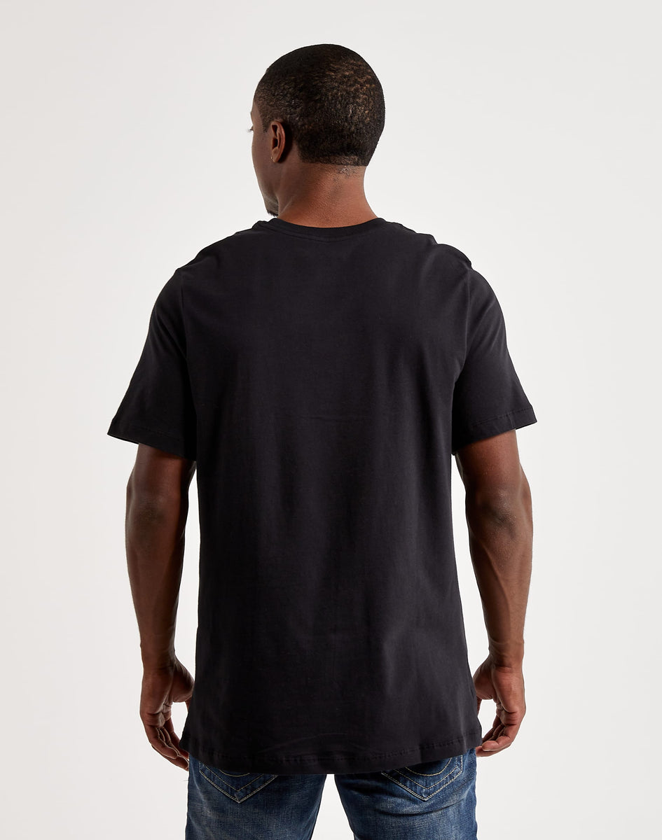 Nike Training Paris Do It T Shirt In Black Marl Aq1065 010, $25