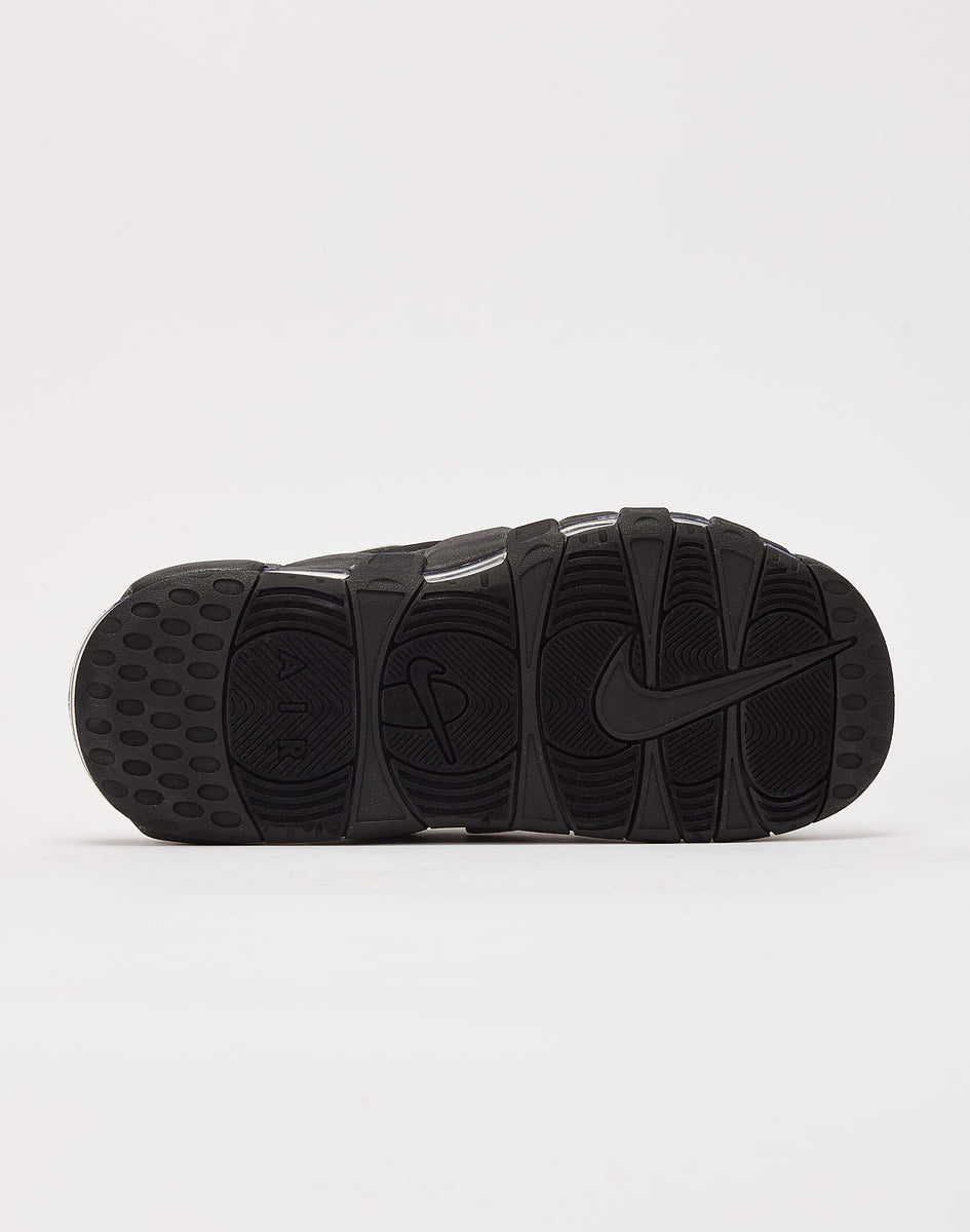 Nike Air More Uptempo Slide Black White DV2137-001 Mens Size NEW