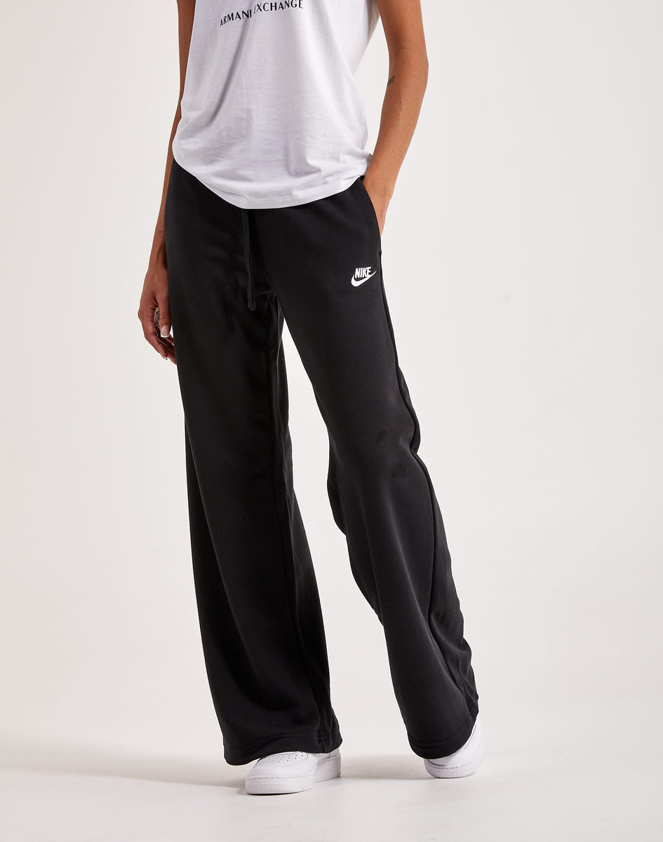 Nike Sportswear High-Waisted Wide Leg Fleece Track Pants - AirRobe