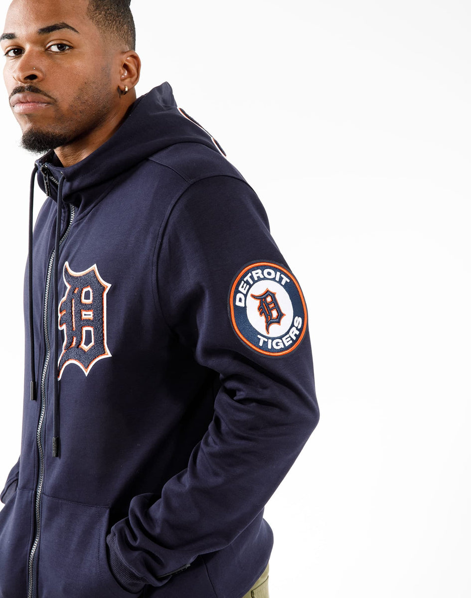 Men's Pro Standard Navy Detroit Tigers Team Logo Pullover Hoodie