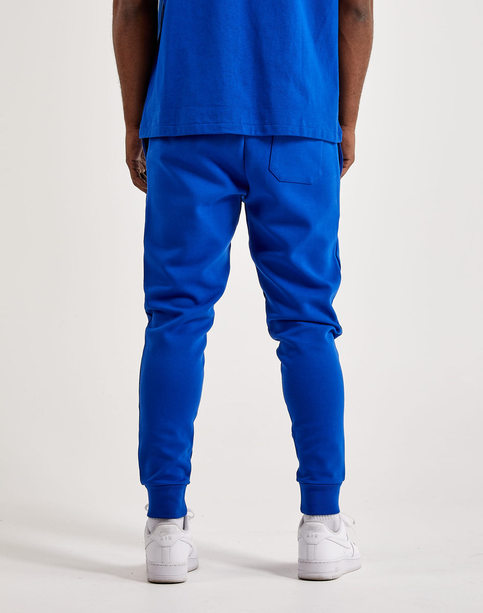 Two Tone Knit Joggers - Blue/Light Blue - Just $9