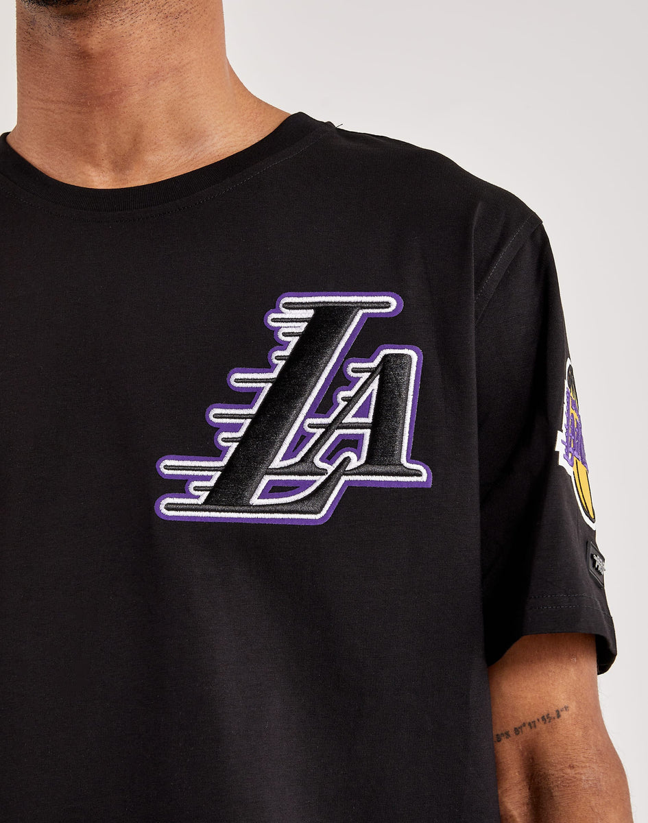 Dotted Front Back Los Angeles Lakers Tee – Lakers Store