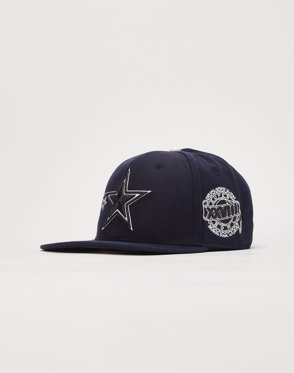 Pro Standard Cowboys Stacked Logo Snapback Hat