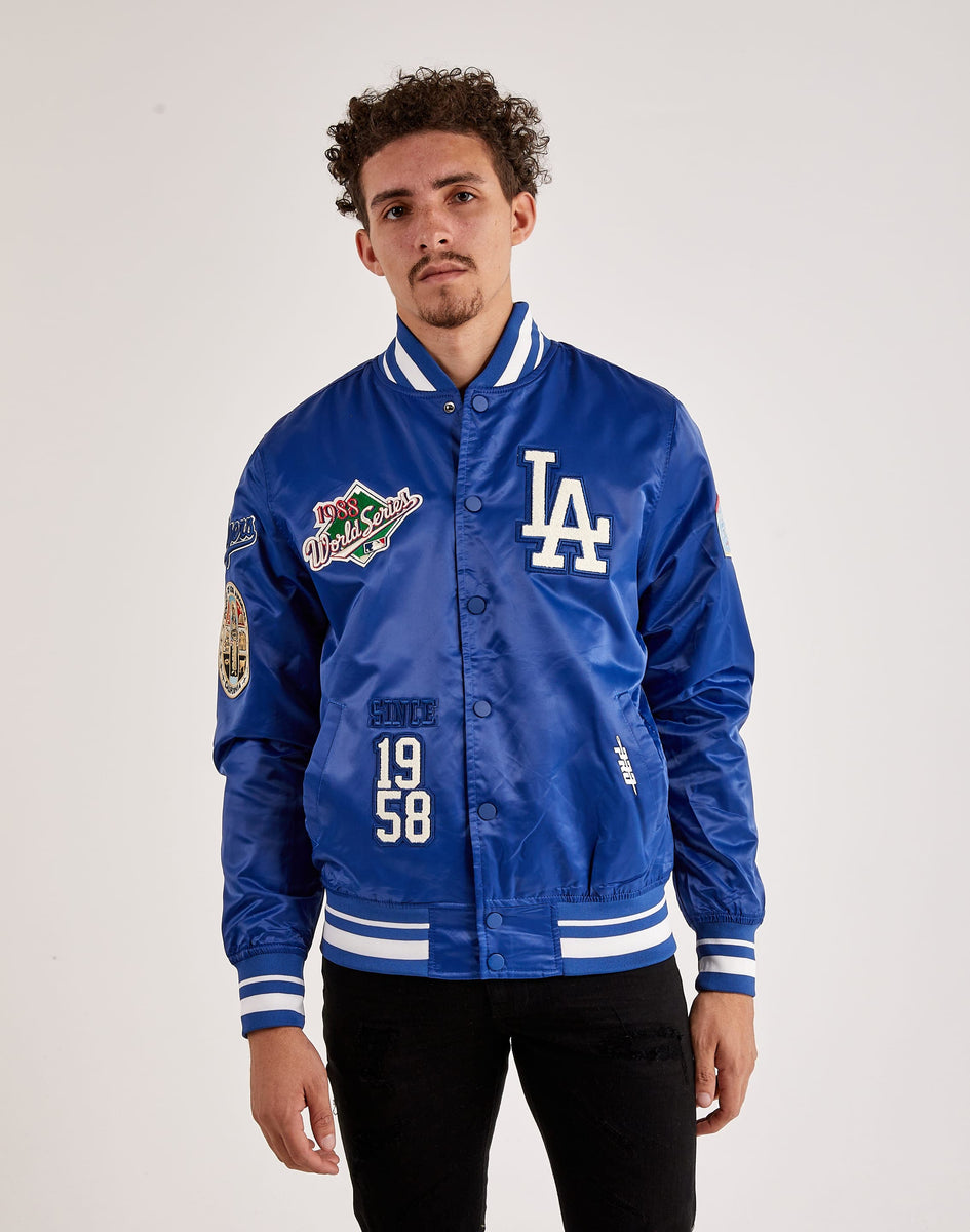 Pro Standard Los Angeles Dodgers Satin Varsity Jacket