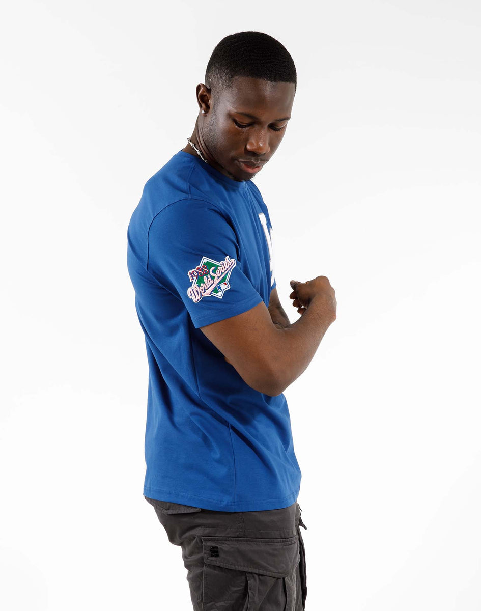 Pro Standard Dodgers Scoop Hem Tee University Blue