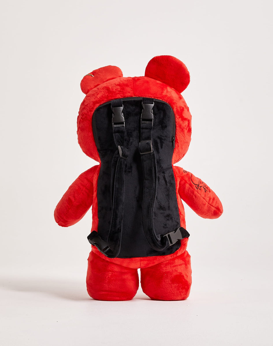 Sprayground Diablo Money Bear Backpack in Red for Men