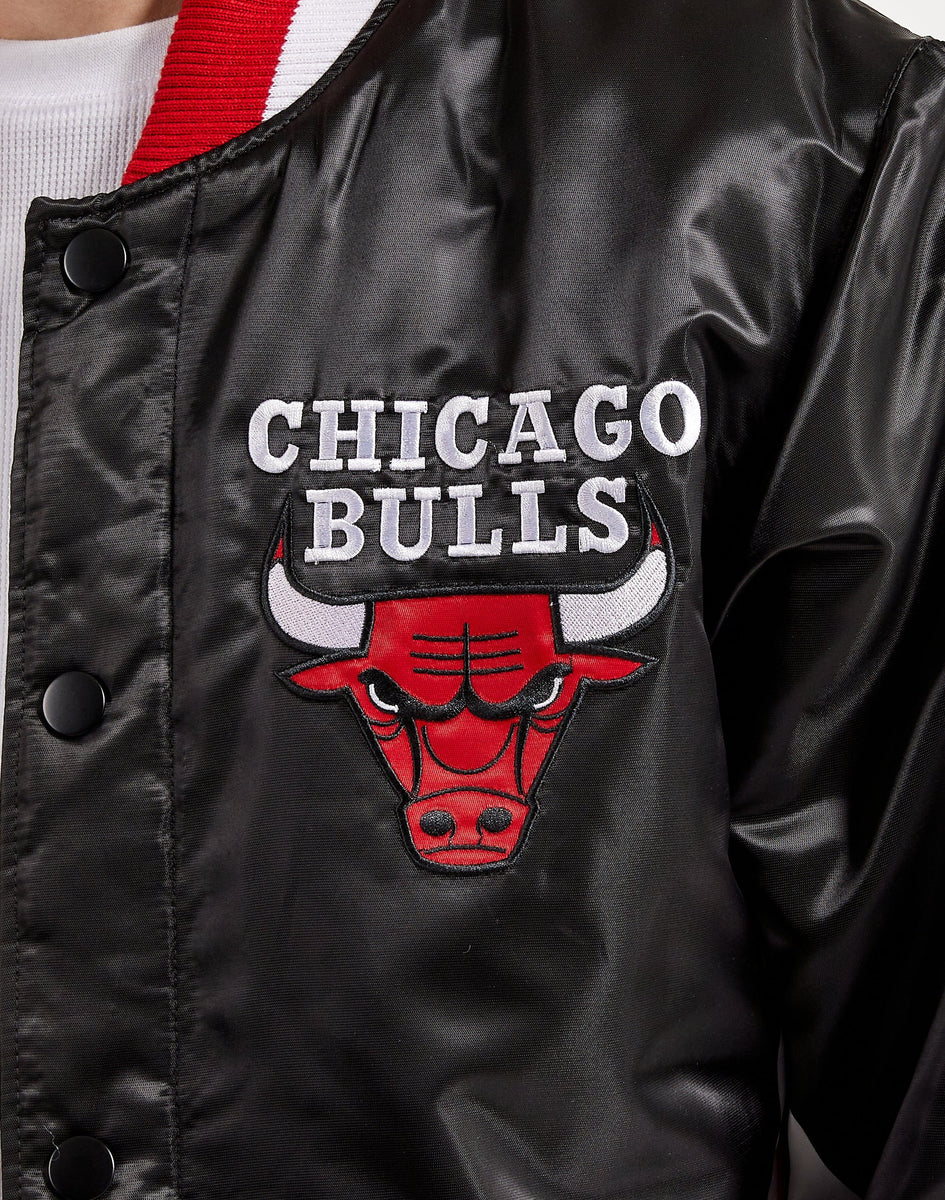 Starter Nba Chicago Bulls Colorblock Satin Jacket – DTLR