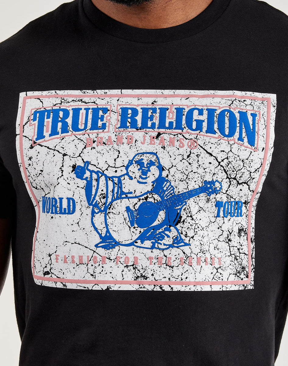 True Religion Peeling Trademark Tee – DTLR