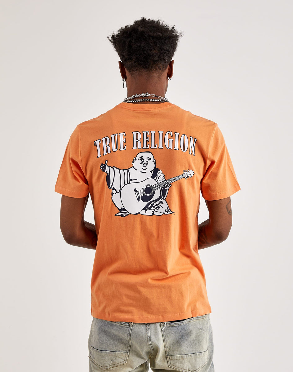 mens True Religion Buddha Logo Tee