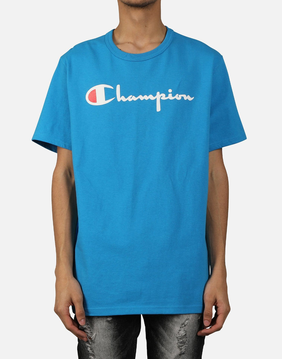 Champion Heritage Script White T-Shirt