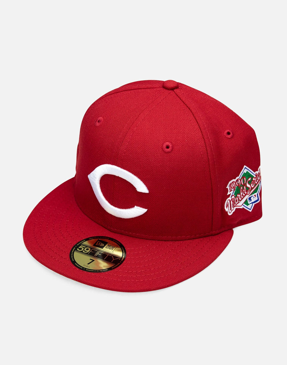 Men's Cincinnati Reds New Era Red 1990 World Series Wool 59FIFTY