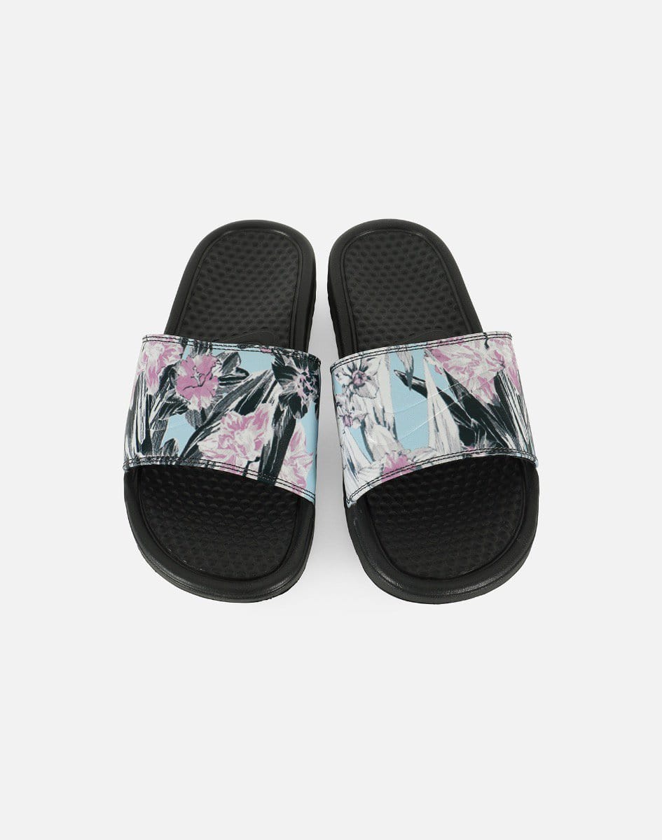 nike benassi jdi floral slides