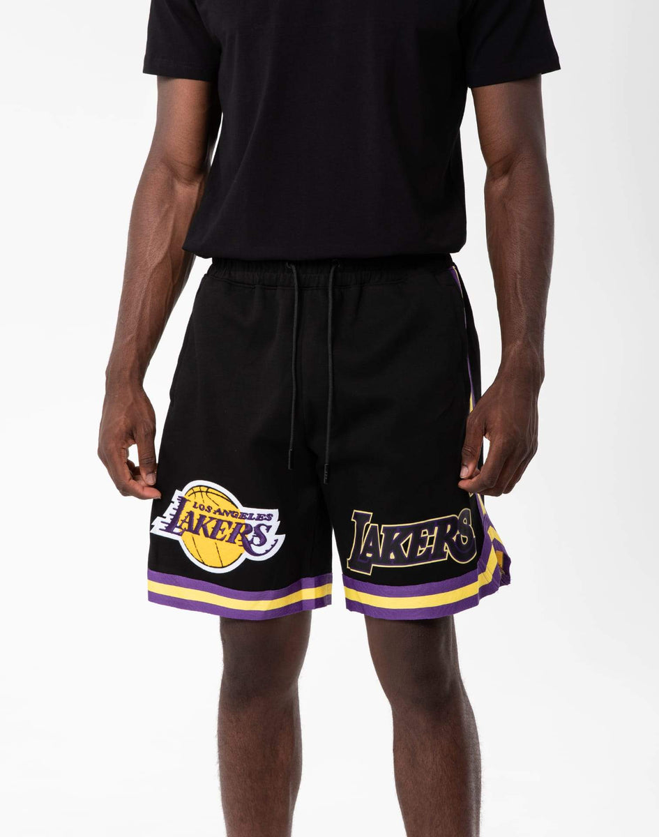 Pro Standard Men Los Angeles Lakers Mesh Short (Black)