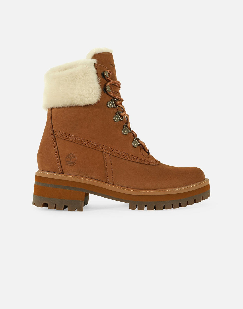 Courmayeur valley shearling boot best sale for women in rust