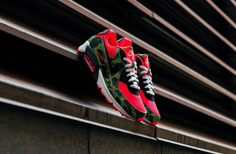 Where to Buy the Nike Air Max 90 “Dark Sage and Solar Red”