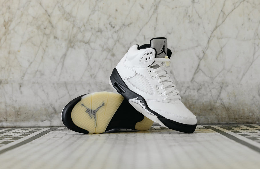 Back to Basics: Air Jordan 5 Retro “White and Black”