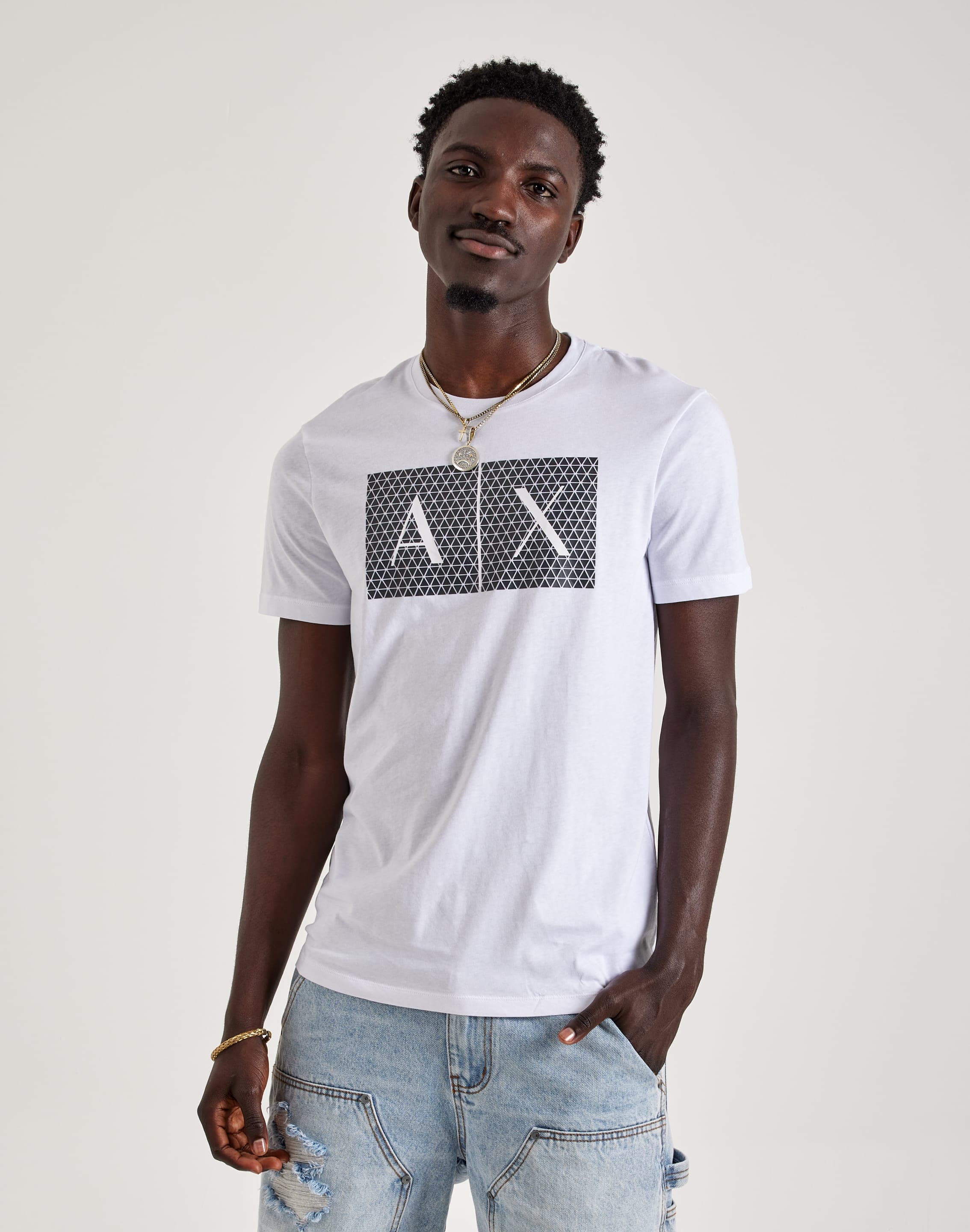 Armani Exchange Triangle Tee DTLR