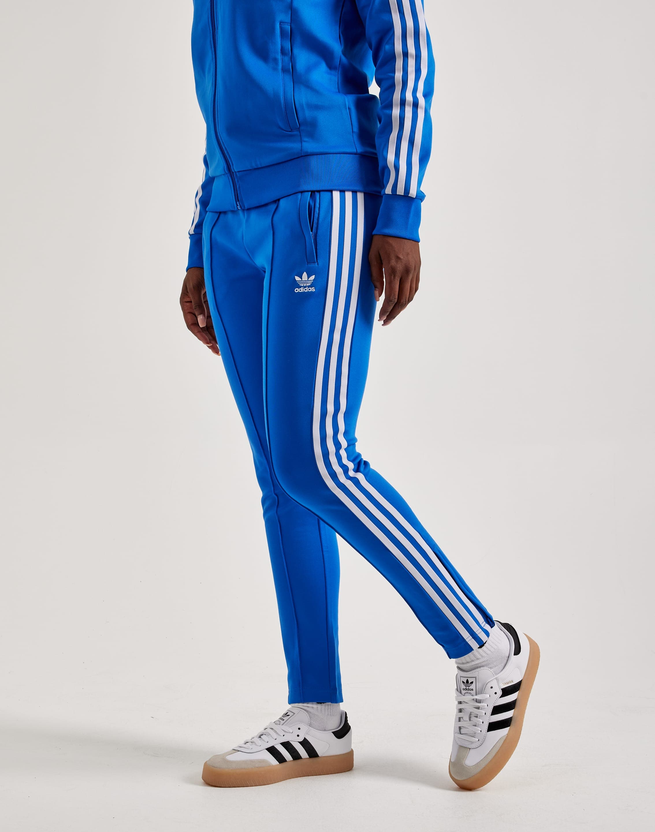 Adidas Women Adidas SST Track Pants Blue Med