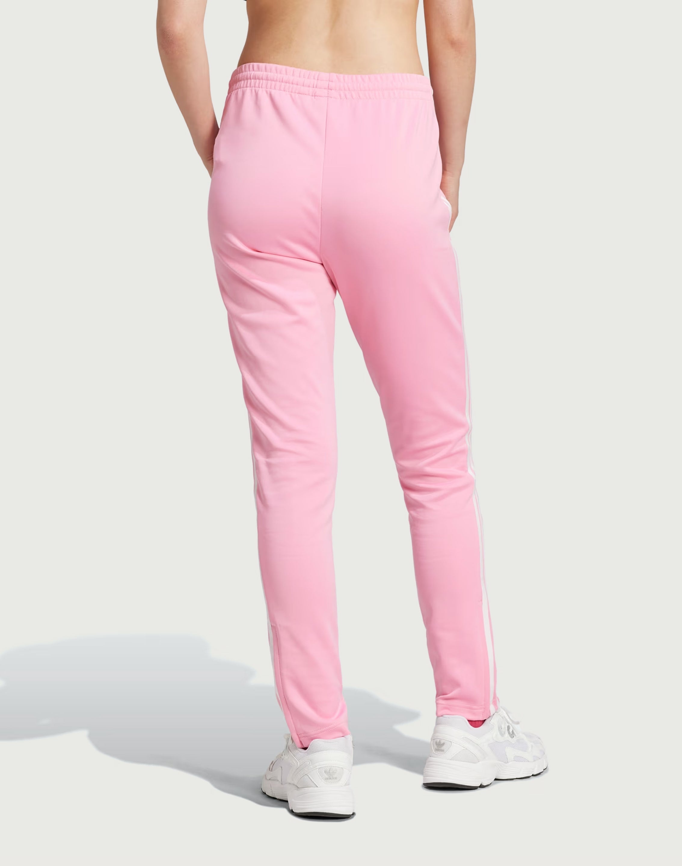 Pink adidas track pants mens best sale