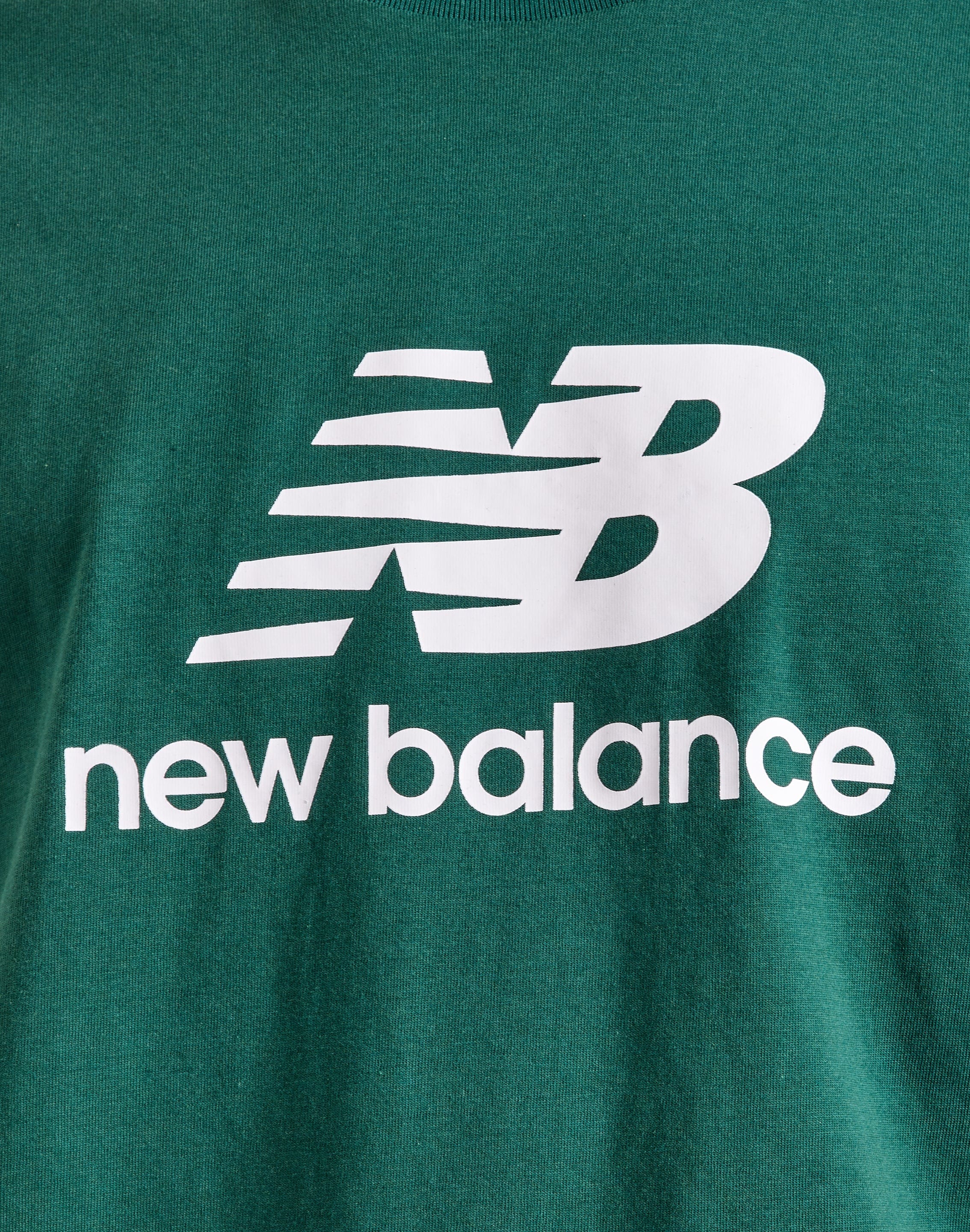 New Balance Essentials Stacked Logo Tee DTLR