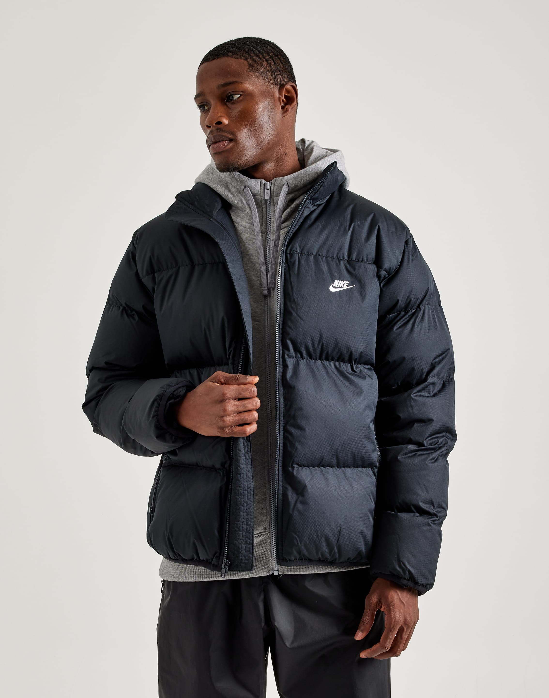 Nike puffer parka mens sale