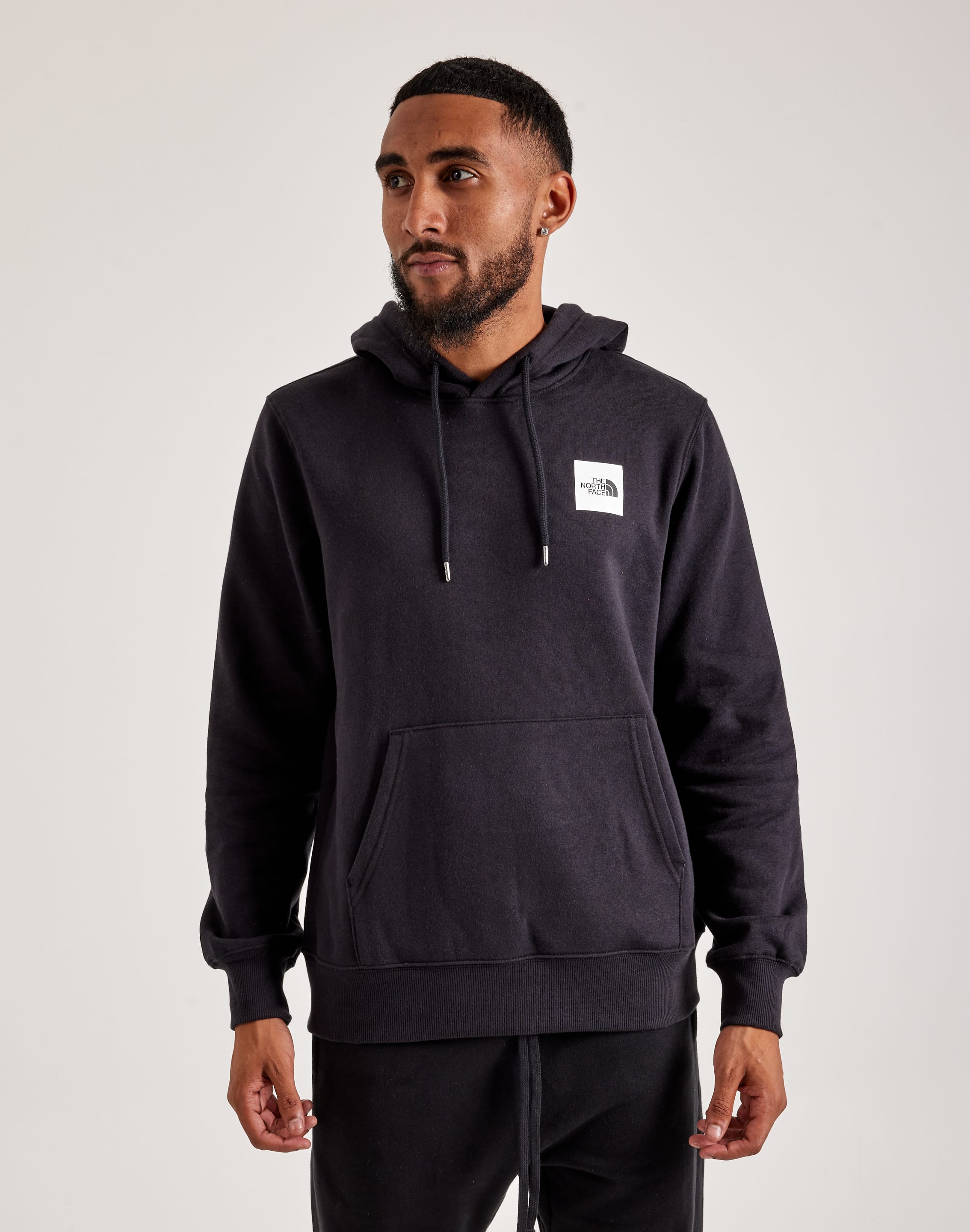 The North Face Brand Proud Hoodie Men s TNF Black Art L