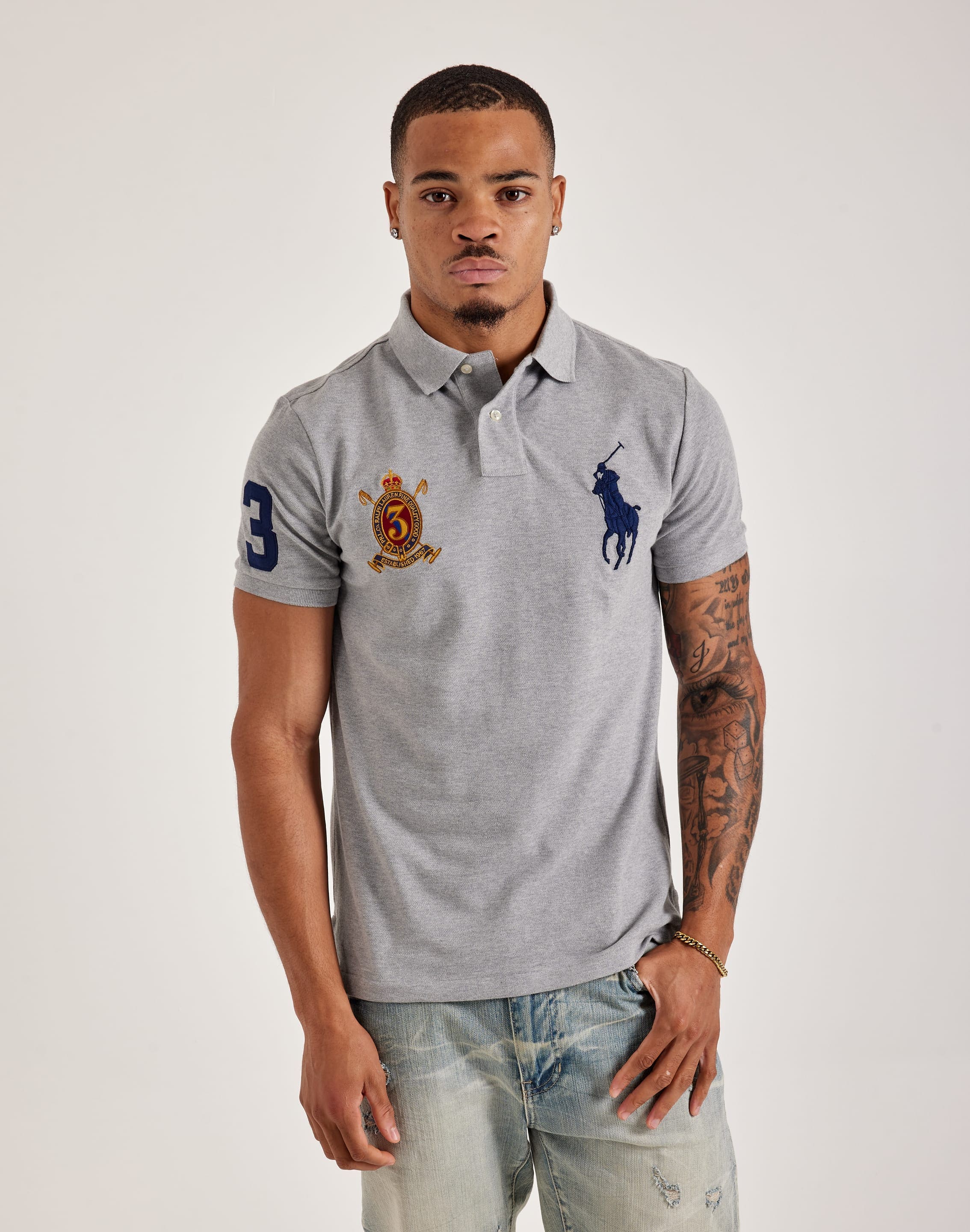 Polo Ralph Lauren Big Pony Mesh Polo Shirt DTLR