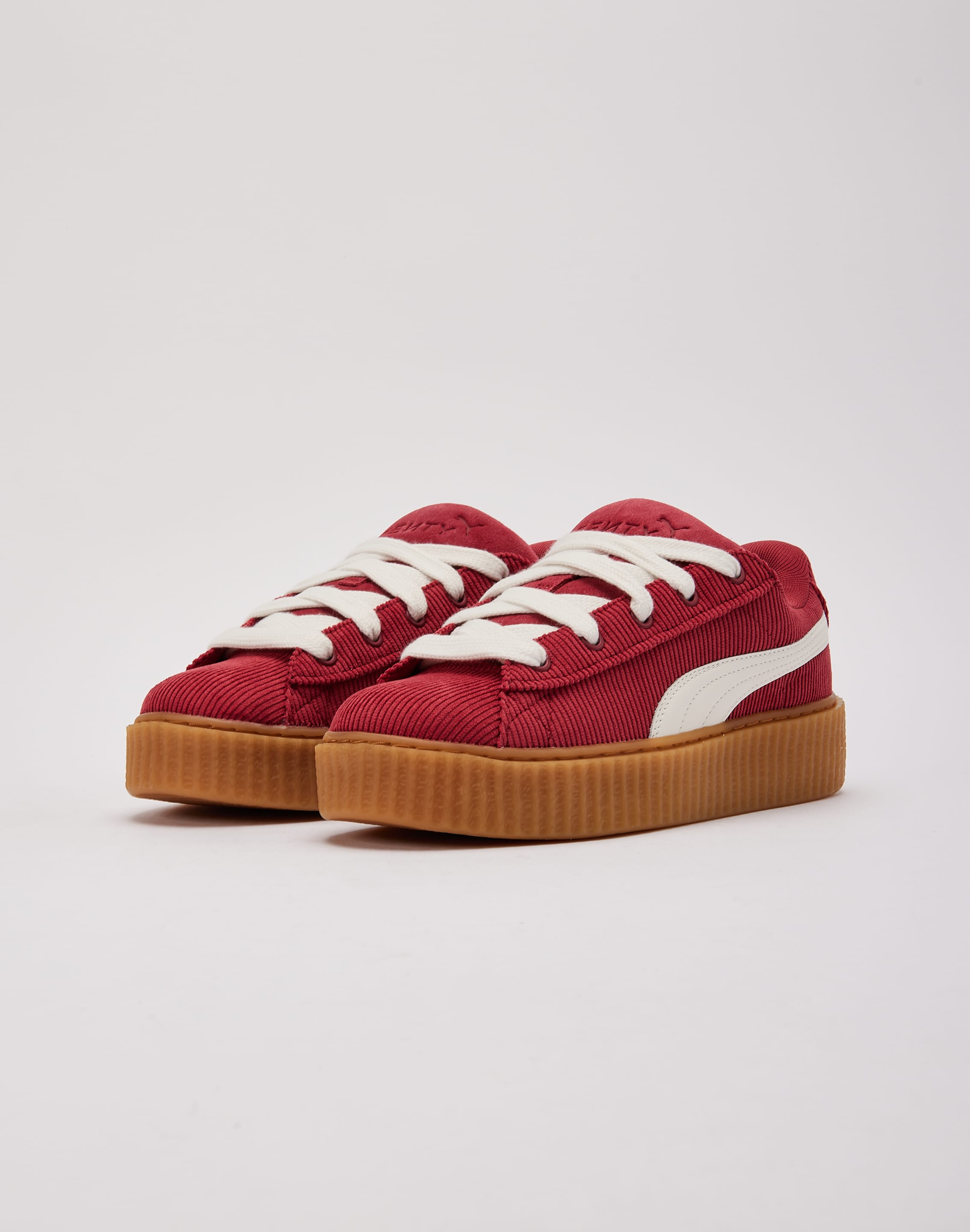 Red puma creepers on sale