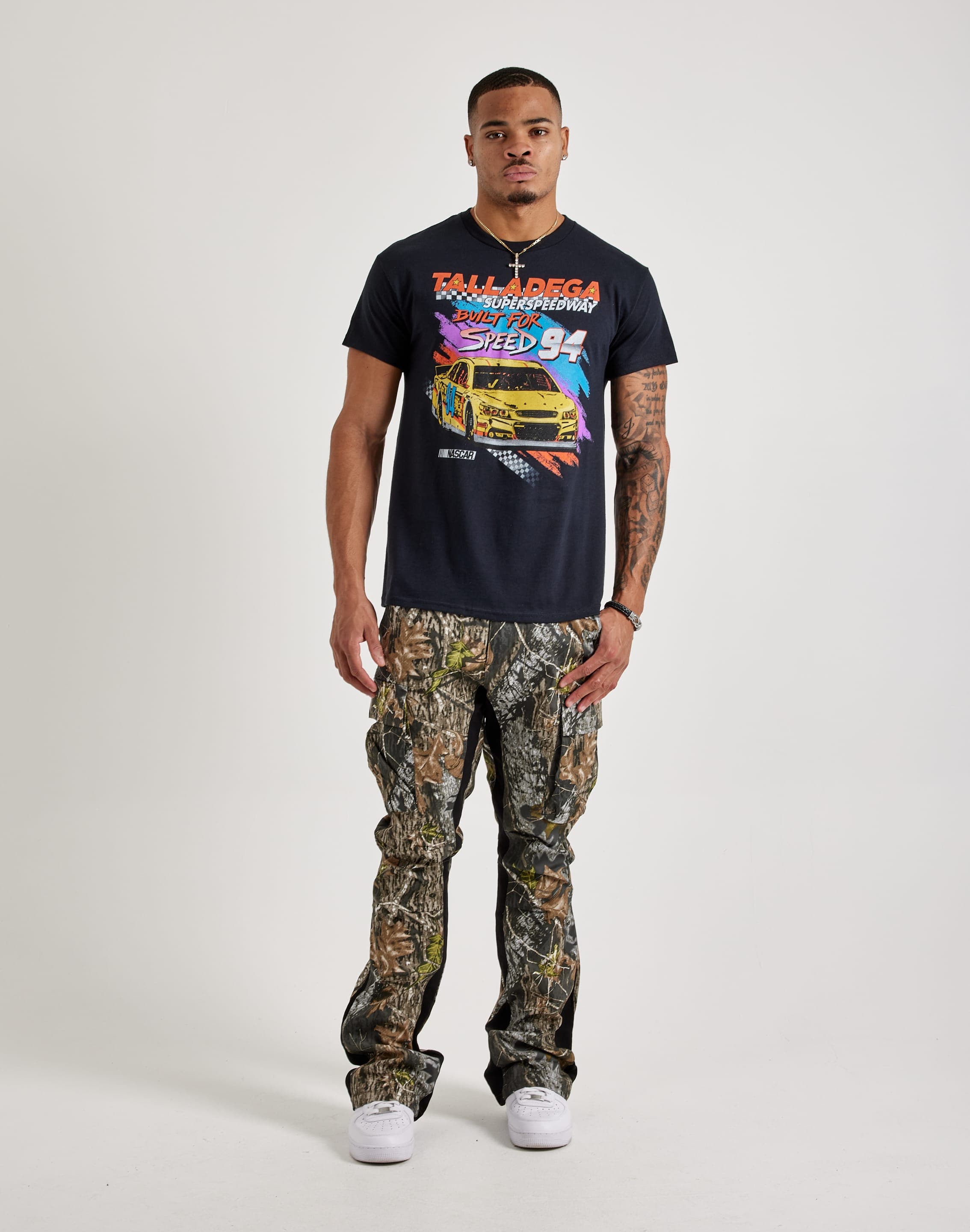 American stitch camo joggers online