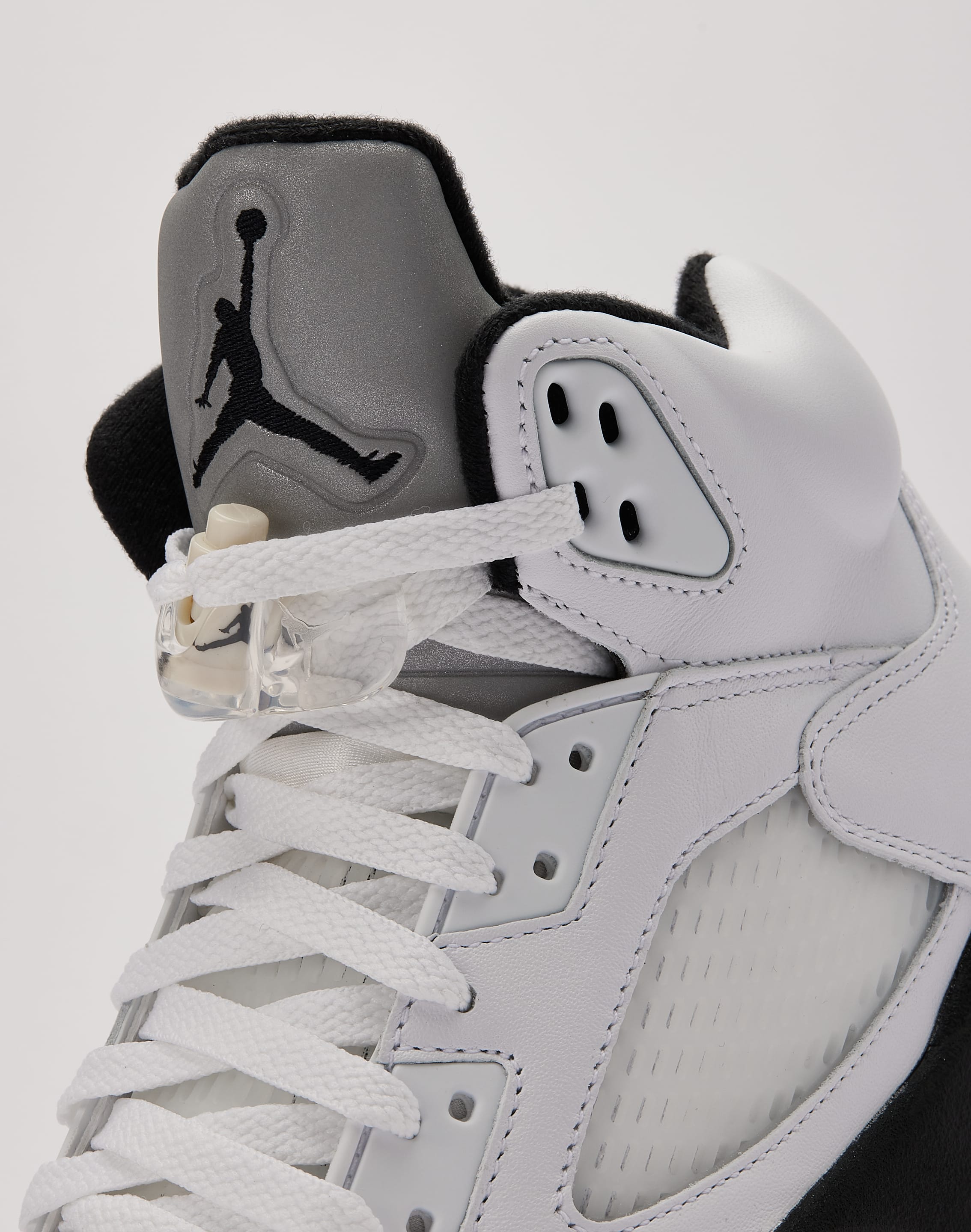 Jordan 5 retro metallic white deals