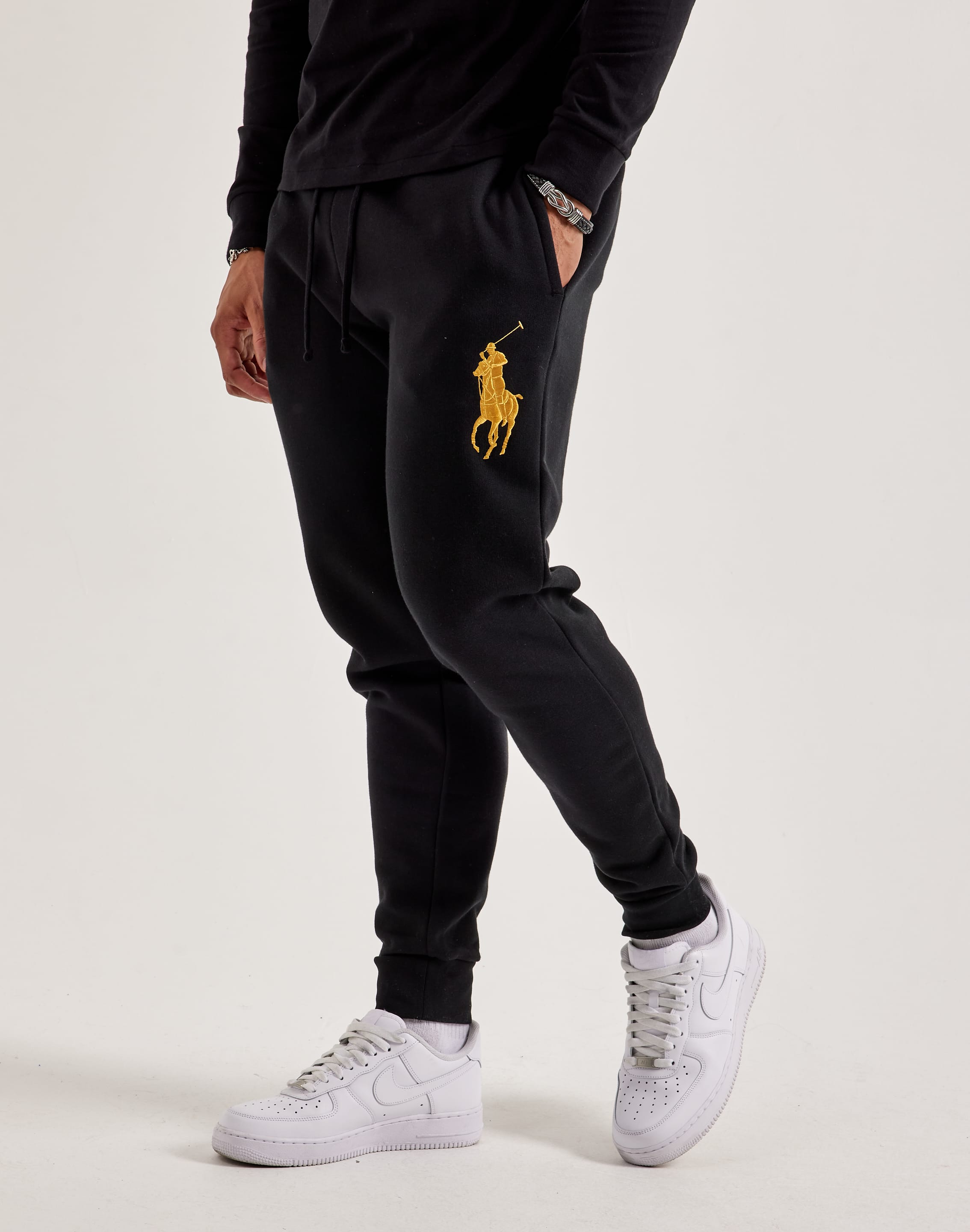 Mens polo joggers outfit online