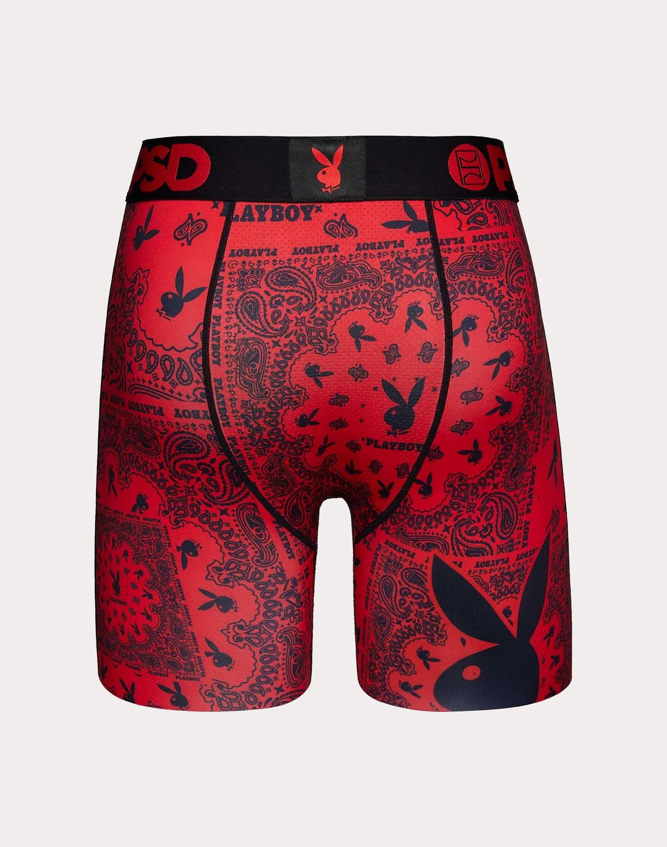 Playboy red underwear men's boxer briefs zodiac year of the dragon wedding  couple newlywed underwear women's red briefs